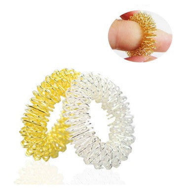 Finger Ring Acupuncture Health Care Body Massage